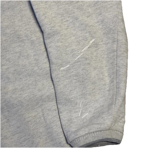 Vintage DIPORT USA Gray Crewneck Sweatshirt L 80s 90s Blank Workwear - Picture 3 of 10